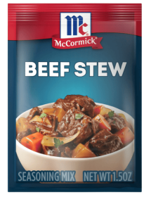 McCormick Classic Beef Stew Seasoning Mix, 1.5 oz Envelope