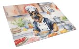 NEW German Shepherd The Chef Glass Cutting Board Decorative Tempered Glass Kitchen Cutting and Serving Board Large Size Chopping Board