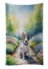 NEW Bull Terrier Spring Path Kitchen Towel Dish Cloths Guest Hand Towel Decorative Bathroom Towel for Face,Tea, Dishcloth, Kitchen and Bath