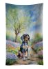 Bluetick Coonhound Spring Path Kitchen Towel Dish Cloths Guest Hand Towel Decorative Bathroom Towel for Face,Tea, Dishcloth, Kitchen and Bath