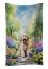 Goldendoodle Spring Path Kitchen Towel Dish Cloths Guest Hand Towel Decorative Bathroom Towel for Face,Tea, Dishcloth, Kitchen and Bath