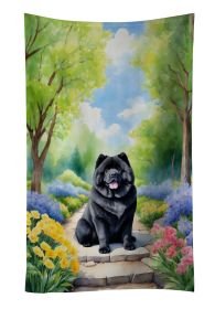 Chow Chow Spring Path Kitchen Towel Dish Cloths Guest Hand Towel Decorative Bathroom Towel for Face,Tea, Dishcloth, Kitchen and Bath