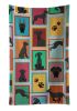 Lots of Black Great Dane Kitchen Towel Dish Cloths Guest Hand Towel Decorative Bathroom Towel for Face,Tea, Dishcloth, Kitchen and Bath