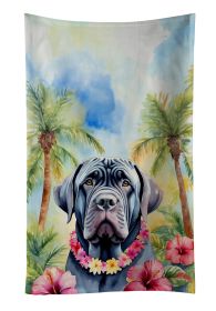 Neapolitan Mastiff Luau Kitchen Towel Dish Cloths Guest Hand Towel Decorative Bathroom Towel for Face,Tea, Dishcloth, Kitchen and Bath