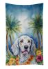 English Setter Luau Kitchen Towel Dish Cloths Guest Hand Towel Decorative Bathroom Towel for Face,Tea, Dishcloth, Kitchen and Bath