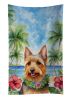 Australian Terrier Luau Kitchen Towel Dish Cloths Guest Hand Towel Decorative Bathroom Towel for Face,Tea, Dishcloth, Kitchen and Bath