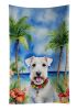 Sealyham Terrier Luau Kitchen Towel Dish Cloths Guest Hand Towel Decorative Bathroom Towel for Face,Tea, Dishcloth, Kitchen and Bath