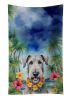 Irish Wolfhound Luau Kitchen Towel Dish Cloths Guest Hand Towel Decorative Bathroom Towel for Face,Tea, Dishcloth, Kitchen and Bath