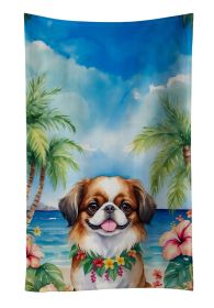 Japanese Chin Luau Kitchen Towel Dish Cloths Guest Hand Towel Decorative Bathroom Towel for Face,Tea, Dishcloth, Kitchen and Bath