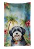 Havanese Luau Kitchen Towel Dish Cloths Guest Hand Towel Decorative Bathroom Towel for Face,Tea, Dishcloth, Kitchen and Bath