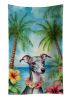Italian Greyhound Luau Kitchen Towel Dish Cloths Guest Hand Towel Decorative Bathroom Towel for Face,Tea, Dishcloth, Kitchen and Bath