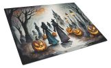 NEW Vampires Spooky Halloween Glass Cutting Board Decorative Tempered Glass Kitchen Cutting and Serving Board Large Size Chopping Board