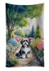 Havanese Spring Path Kitchen Towel Dish Cloths Guest Hand Towel Decorative Bathroom Towel for Face,Tea, Dishcloth, Kitchen and Bath