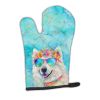 Samoyed Hippie Dawg Oven Mitt Heat Resistant Thick Oven Mitt for Hot Pans and Oven, Kitchen Mitt Protect Hands, Cooking Baking Glove