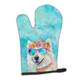 Samoyed Hippie Dawg Oven Mitt Heat Resistant Thick Oven Mitt for Hot Pans and Oven, Kitchen Mitt Protect Hands, Cooking Baking Glove