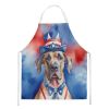 Great Dane Patriotic American Apron Cooking Kitchen Server Baking Crafts Gardening for Adult Women Men, Unisex, Large, Multicolor