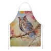 Eastern Screech Owl Apron Cooking Kitchen Server Baking Crafts Gardening for Adult Women Men, Unisex, Large, Multicolor