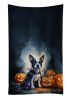 Boston Terrier Puppy Halloween Kitchen Towel Dish Cloths Guest Hand Towel Decorative Bathroom Towel for Face,Tea, Dishcloth, Kitchen and Bath