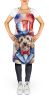 Cockapoo Patriotic American Apron Cooking Kitchen Server Baking Crafts Gardening for Adult Women Men, Unisex, Large, Multicolor