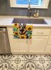 German Shepherd in Sunflowers Kitchen Towel Dish Cloths Guest Hand Towel Decorative Bathroom Towel for Face,Tea, Dishcloth, Kitchen and Bath