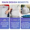Pack of 2000 Clear Trash Bags 17 x 18. Thickness 6 Micron. High Density Polyethylene Garbage Can Liners 17x18. Tear Resistant Trash Liners for Offices