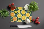 NEW Colorful Lemons Glass Cutting Board Decorative Tempered Glass Kitchen Cutting and Serving Board Large Size Chopping Board