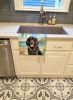 Gordon Setter Luau Kitchen Towel Dish Cloths Guest Hand Towel Decorative Bathroom Towel for Face,Tea, Dishcloth, Kitchen and Bath