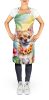 Chihuahua Luau Apron Cooking Kitchen Server Baking Crafts Gardening for Adult Women Men, Unisex, Large, Multicolor