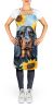 Gordon Setter in Sunflowers Apron Cooking Kitchen Server Baking Crafts Gardening for Adult Women Men, Unisex, Large, Multicolor