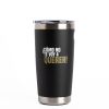 Tumbler 20oz Black Pumas Como No Te Voy A Querer