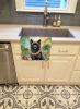 Schipperke Luau Kitchen Towel Dish Cloths Guest Hand Towel Decorative Bathroom Towel for Face,Tea, Dishcloth, Kitchen and Bath