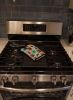 Lots of Black French Bulldog Oven Mitt Heat Resistant Thick Oven Mitt for Hot Pans and Oven, Kitchen Mitt Protect Hands, Cooking Baking Glove