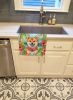 Shiba Inu Luau Kitchen Towel Dish Cloths Guest Hand Towel Decorative Bathroom Towel for Face,Tea, Dishcloth, Kitchen and Bath