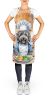 Bergamasco Sheepdog The Chef Apron Cooking Kitchen Server Baking Crafts Gardening for Adult Women Men, Unisex, Large, Multicolor