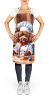 Chocolate Poodle The Chef Apron Cooking Kitchen Server Baking Crafts Gardening for Adult Women Men, Unisex, Large, Multicolor