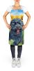 Puli in Sunflowers Apron Cooking Kitchen Server Baking Crafts Gardening for Adult Women Men, Unisex, Large, Multicolor