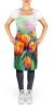 Tulips in Watercolor Apron Cooking Kitchen Server Baking Crafts Gardening for Adult Women Men, Unisex, Large, Multicolor