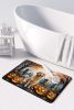 Golden Retriever Spooky Halloween Memory Foam Kitchen Mat Machine Washable Anti-Fatigue Mat Cushion Comfort Bath Mat or Kitchen Rug