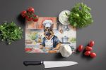 NEW German Shepherd The Chef Glass Cutting Board Decorative Tempered Glass Kitchen Cutting and Serving Board Large Size Chopping Board