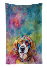 Hippie Dawg Kitchen Towel Dish Cloths Guest Hand Towel Decorative Bathroom Towel for Face,Tea, Dishcloth, Kitchen and Bath (Default: Default)