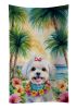 Maltese Luau Kitchen Towel Dish Cloths Guest Hand Towel Decorative Bathroom Towel for Face,Tea, Dishcloth, Kitchen and Bath