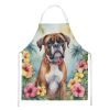 Boxer Luau Apron Cooking Kitchen Server Baking Crafts Gardening for Adult Women Men, Unisex, Large, Multicolor