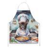 French Bulldog The Chef Apron Cooking Kitchen Server Baking Crafts Gardening for Adult Women Men, Unisex, Large, Multicolor