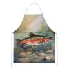 Trout Apron Cooking Kitchen Server Baking Crafts Gardening for Adult Women Men, Unisex, Large, Multicolor