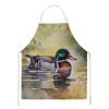 Wood Duck Apron Cooking Kitchen Server Baking Crafts Gardening for Adult Women Men, Unisex, Large, Multicolor