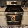 Labradoodle in Sunflowers Kitchen Towel Dish Cloths Guest Hand Towel Decorative Bathroom Towel for Face,Tea, Dishcloth, Kitchen and Bath