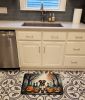 Boxer Spooky Halloween Memory Foam Kitchen Mat Machine Washable Anti-Fatigue Mat Cushion Comfort Bath Mat or Kitchen Rug