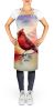 Cardinal Apron Cooking Kitchen Server Baking Crafts Gardening for Adult Women Men, Unisex, Large, Multicolor